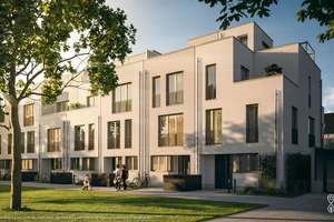 Real geteiltes 5-Zi.-RMH mit großzügiger Süd-West-Dachterrasse und Direktzugang zur TG – Schmetterlingstr. 6a,6b,8a,8b,, 85551 Kirchheim bei München – Vorschaubild 2