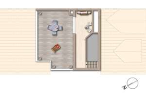 Bezugsfreie Maisonettewohnung mit besonderer Dachterrasse in Hanglage – 79104 Zähringen, Freiburg im Breisgau – Vorschaubild 25