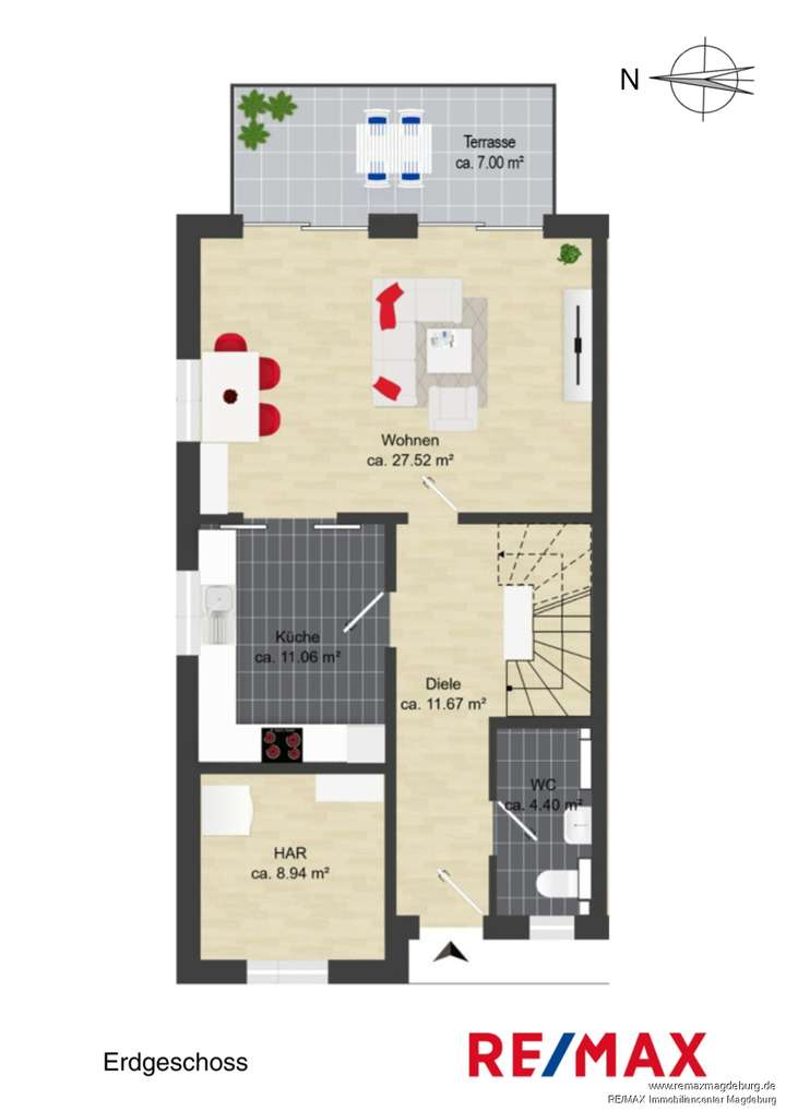 Grundriss Erdgeschoss