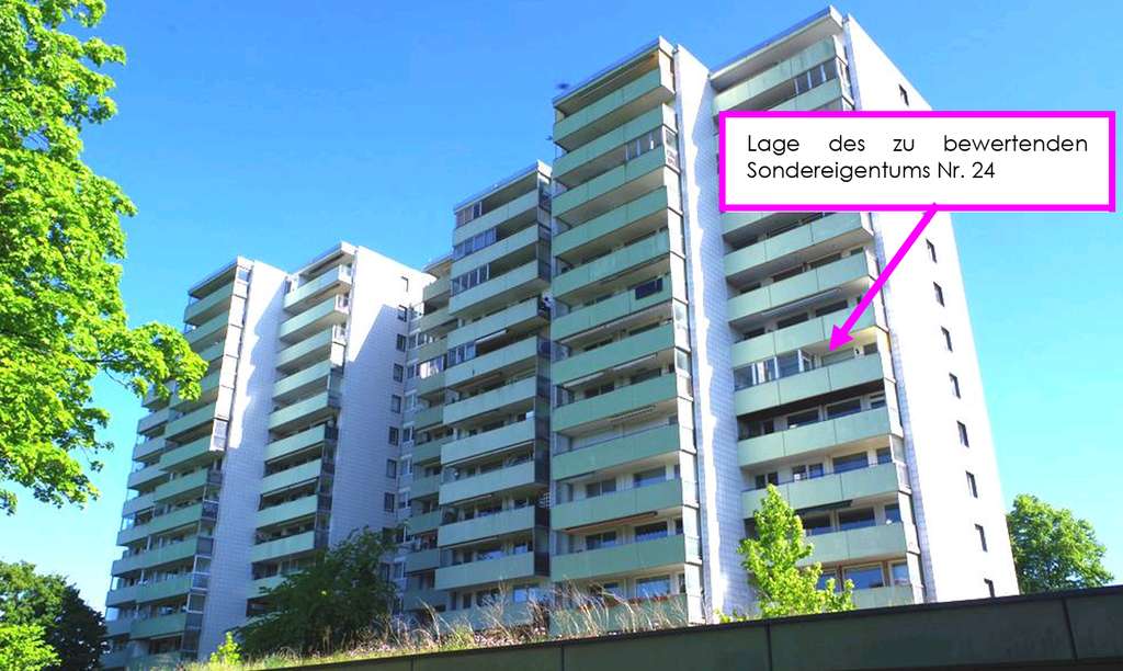 Immobilie in Kaarst - Schöne Eigentumswohnung mit Balkon im 5. Obergeschoss in 41564 Kaarst - Bild 2