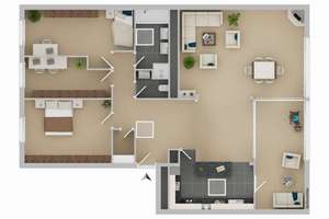 Exklusives Penthouse im 20. OG mit Panorama-Wintergarten, Klima, EBK & TG-Stellplatz – Die vollständige Adresse der Immobilie erhältst du vom Anbieter., 70599 Asemwald, Stuttgart – Vorschaubild 24