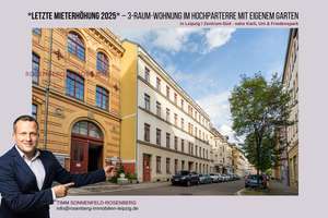*letzte Mieterhöhung 2025* Charmante 3-Zimmer-Wohnung im Hochparterre in Leipzig Zentrum-Südost – Kreuzstraße 9 WE01, 4103 Zentrum-Ost, Leipzig – Vorschaubild 1