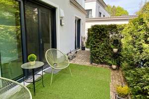 Moderne, möblierte 2-Zimmer-Erdgeschosswohnung mit Terrasse in ruhiger Lage – Die vollständige Adresse der Immobilie erhältst du vom Anbieter., 81827 Waldtrudering, München – Vorschaubild 8