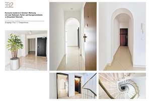 Moderne 3-Zimmer-Wohnung mit zwei Balkonen, Keller und Garagenstellplatz in Düsseldorf-Benrath – 40597 Benrath, Düsseldorf – Vorschaubild 7