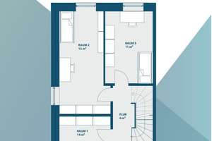 Eine Neubau Doppelhaushälfte an der Villa in Oberneuland noch frei! KfW-Kredit jetzt sichern! – Die vollständige Adresse der Immobilie erhältst du vom Anbieter., 28355 Oberneuland, Bremen – Vorschaubild 5