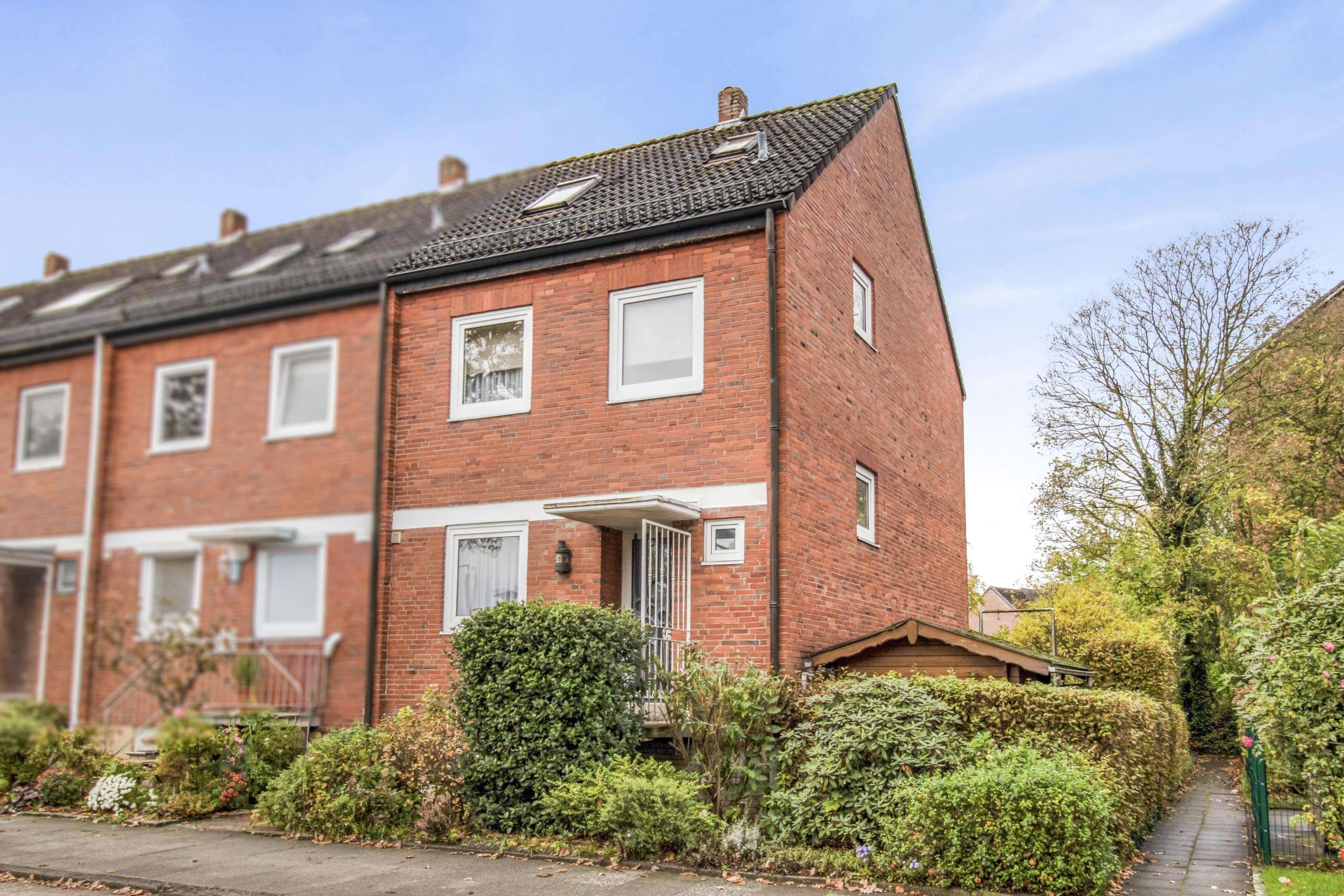 Bremen-Kirchhuchting: Reihenendhaus mit Garage in ruhiger Wohnlage, Bremen – Bild 1