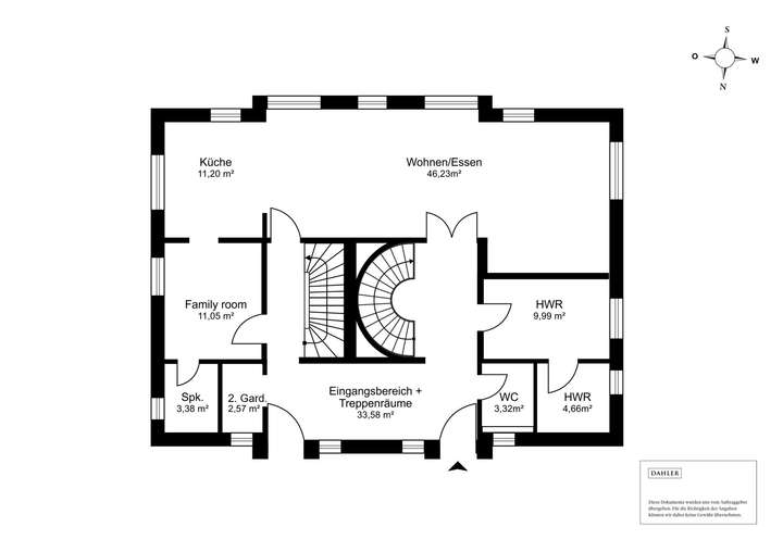 Grundriss Erdgeschoss