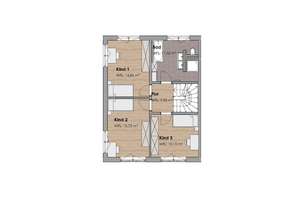 Neubauprojekt Doppelhaushälfte – modern und energieeffizient (A+) – Die vollständige Adresse der Immobilie erhältst du vom Anbieter., 81827 Waldtrudering, München – Vorschaubild 9
