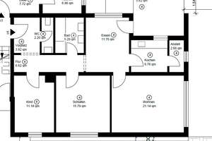 Großzügige 3,5-Zimmer-Erdgeschosswohnung mit Balkon, Gartenanteil & Garage – Brunnstr. 8, 93053 Oberisling-Graß, Regensburg – Vorschaubild 8
