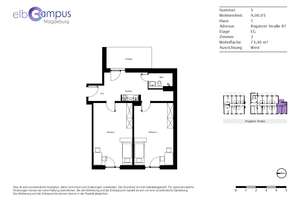 All-In Miete + 500€ geschenkt! 2-Zimmer Neubauwohnung in der Nähe der Universität! – 39106 Alte Neustadt, Magdeburg – Vorschaubild 8