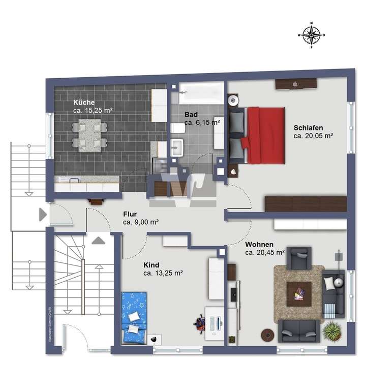 Grundriss Erdgeschoss