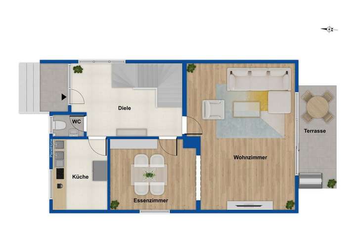 Grundriss Erdgeschoss