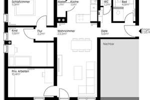 Neuwertige Traumwohnung mit Südbalkon – Buschingstraße 8, 81677 Parkstadt, München – Vorschaubild 11