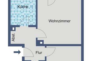 2-Zimmer-Wohnung mit Balkon und Mietergarten in Kassel-Waldau – Waldemar-Petersen-Straße 27, 34123 Waldau, Kassel – Vorschaubild 4