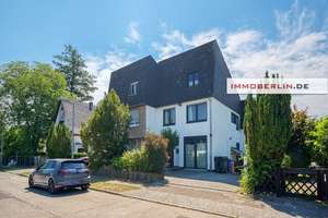 IMMOBERLIN.DE - Geniale Doppelhaushälfte mit Einliegerwohnung – Raumwunder mit Südwestgarten – Die vollständige Adresse der Immobilie erhältst du vom Anbieter., 12357 Rudow, Berlin – Vorschaubild 2