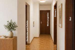 Grüne Oase in Reutlingen: 3-Zi-Erdgeschosswohnung mit Terrasse – Die vollständige Adresse der Immobilie erhältst du vom Anbieter., 72764 Reutlingen-Mitte, Reutlingen – Vorschaubild 4