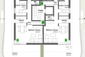 Extravagante Neubau Penthouse Wohnung Schönau – 68307 Schönau, Mannheim – Vorschaubild 2