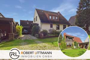 RESERVIERT! Einfamilienhaus mit schönem Garten und Garage in Scharmbeckstotel – Die vollständige Adresse der Immobilie erhältst du vom Anbieter., 27711 Osterholz-Scharmbeck – Vorschaubild 1