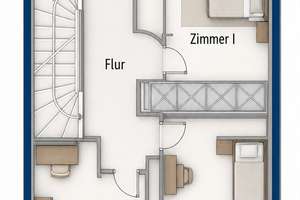Gepflegtes Reihenmittelhaus mit Terrasse und Garten in ruhiger Lage – 65929 Höchst, Frankfurt am Main – Vorschaubild 13
