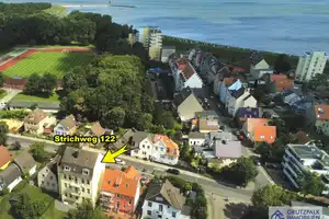 nur 270 m nah zur Grimmershörnbucht, FernSeeSicht zu Elbe und Nordsee, nur ca. 1300,- Euro / m² Wfl. – Strichweg 122, 27476 Cuxhaven (Kreis) – Vorschaubild 10