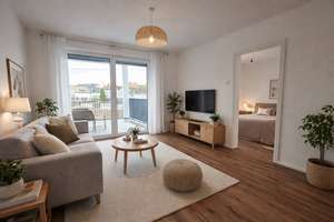 Moderne 2-ZKB mit Balkon, hochwertiger Ausstattung und lichtdurchflutetem Wohnambiente. – Die vollständige Adresse der Immobilie erhältst du vom Anbieter., 66606 Sankt Wendel – Vorschaubild 3
