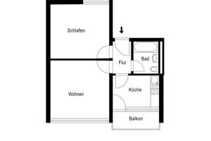2-Zimmer Wohnung am Ulmer Safranberg – Heidenheimer Straße 69, 89075 Böfingen, Ulm – Vorschaubild 5