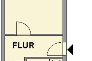 1-Raum-Wohnung mit Balkon und Blick ins Grüne – Martinstr. 24, 9130 Sonnenberg, Chemnitz – Vorschaubild 3