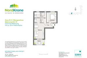 Hannover Kronsrode Neubau: Einbauküche, Süd-Loggia, Tageslicht-Bad, Fußbodenhzg, Lift, TG, Keller... – Christine-Hardt-Straße 23, 30539 Hannover – Vorschaubild 11