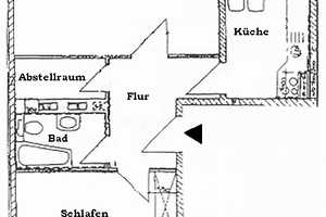 Schöne 2 Zi-Wohnung, Einbauküche, Laminat und Wanne im Charlottenviertel – Parkstraße 21, 6108 Halle (Saale) – Vorschaubild 13