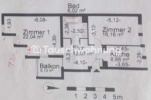Tauschwohnung: Nur Landeseigen! 2Z Mariannenpl gegen 3 Zimmer KB NK – Die vollständige Adresse der Immobilie erhältst du vom Anbieter., 10997 Kreuzberg, Berlin – Vorschaubild 2