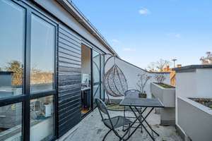 Besondere Maisonettewohnung mit Dachterrasse und offener Wohnstruktur