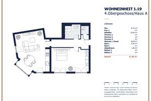 Erstbezug in Zentrum-Süd – Helle 2-Raum-Wohnung in Toplage mit optionaler Einbauküche – Dufourstraße  1, 4107 Zentrum-Süd, Leipzig – Vorschaubild 10