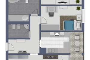 Provisionsfreie  und  leerstehende 3-Zimmer-Wohnung direkt am Vorgebirgspark* – Die vollständige Adresse der Immobilie erhältst du vom Anbieter., 50969 Zollstock, Köln – Vorschaubild 16