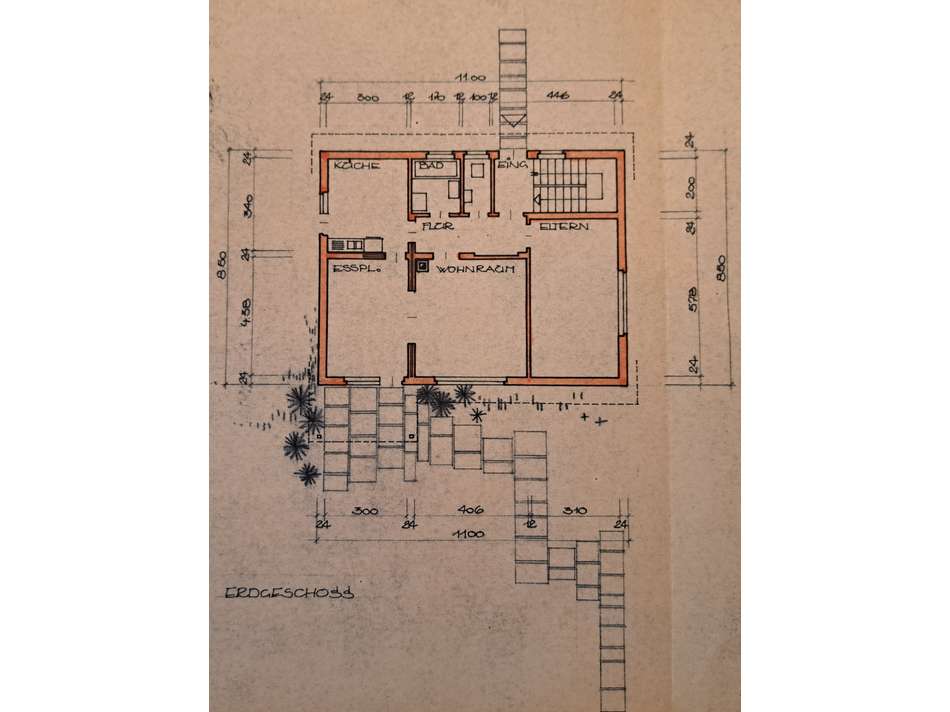 Plan Erdgeschoss