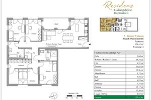 Wohnen 60 Plus - Großes Penthouse mit 5 Zimmern in der Residenz Ludwigshöhe Darmstadt – Sonnenstraße 3, 64285 Bessungen, Darmstadt – Vorschaubild 19