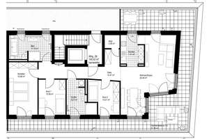 München-Pendler aufgepasst! Erstbezug: 4-Zimmer-Penthouse inkl. EBK  Whg. 28 – Zugspitzstraße 5 a, 86163 Hochzoll-Nord, Augsburg – Vorschaubild 13