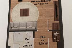 Untermiete: Möblierte 1-Zimmer-Wohnung Reudnitz, WLAN & Strom inkl. (1.9.26–1.2.27) – Eilenburger Straße 55, 4317 Reudnitz-Thonberg, Leipzig – Vorschaubild 7
