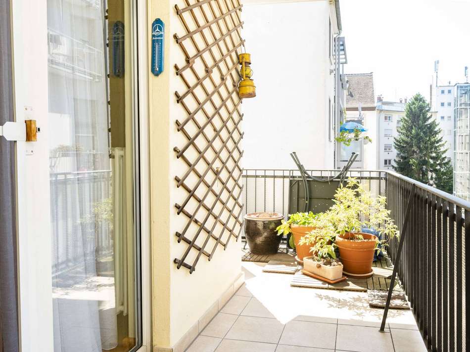 Balkon Wohnzimmer