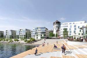 Wohnen wie im eigenen Haus - moderne Gartenwohnung am Altrhein mit Terrasse & Tiefgarage – Gerwigstraße 36, 68305 Waldhof, Mannheim – Vorschaubild 2