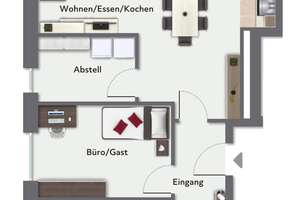 Elegante Etagenwohnung in St. Mauritz - Wohnen mit Ruhe und Raffinesse – 48155 Mauritz-Ost, Münster – Vorschaubild 12