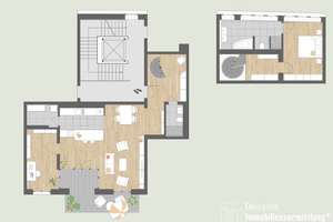 //Traumhafte Maisonettewohnung in Top-Lage// – Nonnenmühlgasse 3, 4107 Zentrum-Süd, Leipzig – Vorschaubild 14