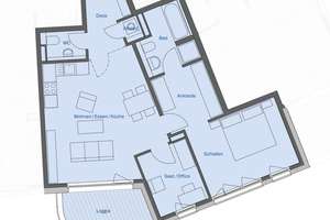 Exclusive Neubau 3-ZW in Riedberg - Toller Grundriss mit Ankleide, Bad en-suite, Abstellraum uvm. – Die vollständige Adresse der Immobilie erhältst du vom Anbieter., 60438 Kalbach-Riedberg, Frankfurt am Main – Vorschaubild 9