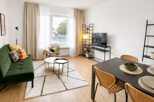 Modernes Wohnen mit Stil
vollmöblierte 3-Zimmer-Wohnung mit Balkon