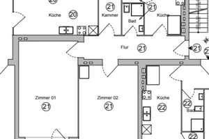 GUTER SCHNITT MIT BALKON - ALTBAUCHARAKTER - ZUR ZEIT VERMIETET – Bizetstraße 142 ii, 13088 Weißensee, Berlin – Vorschaubild 21