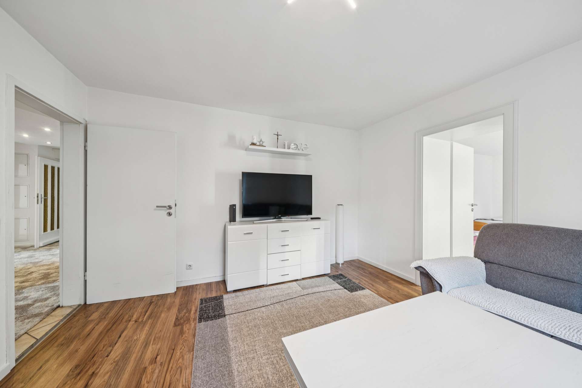 Immobilie in Moosinning - Gemütliche 4-Zimmer-Gartenwohnung in Moosinning-Eichenried - Bild 1