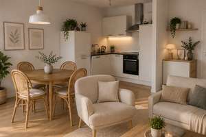 Moderne 3-Zimmer-Wohnung mit Balkon & Tiefgaragenstellplatz im beliebten Freiburg-Vauban – 79100 Vauban, Freiburg im Breisgau – Vorschaubild 2