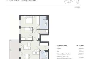 GREEEN – Exklusiver Wohnkomfort im Neubau. Erstbezug mit Aufzug, Balkon und Tiefgarage – Wiedenkamper Straße 28, 42719 Wald, Solingen – Vorschaubild 20