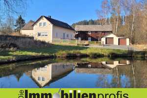 1285 - Hof-10 km: 1-2 Familienhaus mit Scheune und 2 Garagen – Hof (Kreis) – Vorschaubild 1