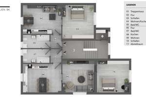 Altbau-Charme mit Geschichte - MFH mit 5 WE und 4 Garagen in Herne – Die vollständige Adresse der Immobilie erhältst du vom Anbieter., 44625 Holsterhausen, Herne – Vorschaubild 21