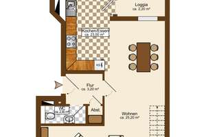 * Maissonette * Balkon * Tageslichtbad mit Wanne * EBK vom Vormieter möglich * PKW-Stellplatz * – Renkwitzstraße 7, 4157 Gohlis-Mitte, Leipzig – Vorschaubild 21